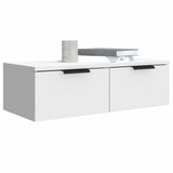 Wall Cabinet White Engineered wood Medium Wall Cabinet 811394