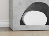Sideboard Concrete Grey 40 x 35 x 100.5 cm Engineered Wood 891307