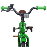 Kids Bike 14 Inches for 3-5 Years Old Green 42009374