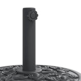 Parasol Base for 38 / 48 mm Poles 25 kg Round 4007972