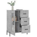 Sideboard Concrete Grey 69.5x34x90 cm Engineered Wood 828056