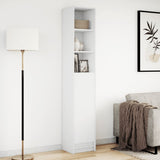 Sideboard with LED White 36x32.5x200 cm Engineered Wood 852124