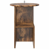 Side Table Smoked Oak 39.5 x 55 cm Engineered Wood 8001042