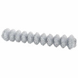 Chain Link Fence Silver 10 x 1.6 m Galvanised steel 42004851