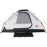 Family Tent Dome 6-Person White Blackout Fabric Waterproof 94784