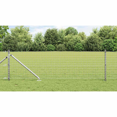 Fence Post Other 26 pcs Silver 3.2 x 3.2 x 120 cm Steel 3350207