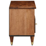 TV Cabinet 100x33x46 cm Solid Wood Mango 358300