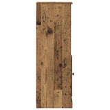 Highboard with Drawer 3 pcs Old Wood Engineered Wood 3402674