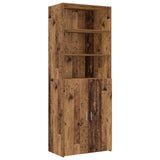 Storage Cabinet with Shelves Old Wood 70 x 42.5 x 225 cm 3446667