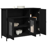 Sideboard Black Oak 100 x 35 x 75 cm 869093