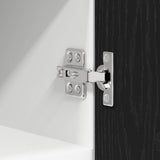 Hanging Cabinet 2 pcs Black Oak and White 30 x 31 x 40 cm 884117
