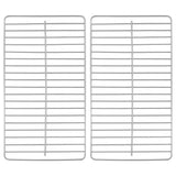 Portable Tabletop Charcoal BBQ Grill Stainless Steel Double Grids 47852