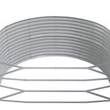 Garden Raised Bed Anthracite 212x140x68 cm Galvanised Steel 319096