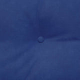 Back Pillow Police Blue 180 x 24 x 50 cm Velvet 42014585