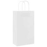 ZNTS Paper Bags 250 pcs with Handles White 21x11x36 cm 4101617