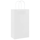 ZNTS Paper Bags 250 pcs with Handles White 21x11x36 cm 4101617