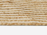 Area Rugs White 240 cm Jute 42010753