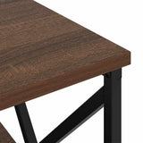 Bedside Cabinet Brown Oak 41.5 x 40.5 x 55 cm Engineered Wood 859558