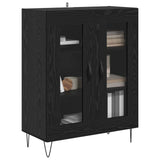 Sideboard Black Oak 69.5 x 34 x 90 cm Engineered Wood 887203