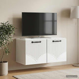 Wall-Mounted TV Cabinet White 59.5 x 31 x 30 cm Engineered Wood 899045