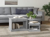 Coffee Tables 3 pcs Concrete Grey Engineered Wood 816492