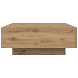 Coffee Table Artisan Oak 80 x 80 x 31 cm Engineered Wood 863001