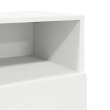 Bedside Cabinet with 2 Drawers White 36x36x68 cm 858578