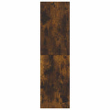 Wall-mounted TV Cabinet Smoked Oak 30.5x30x110 cm 826676