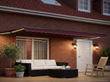 Manual Retractable Awning with LEDs 4 x 2 m 3419403