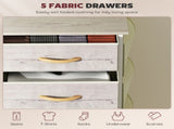 Wood Storage Chest of Drawers 91279749