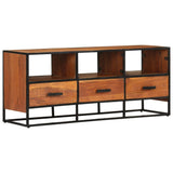 TV Cabinet 110x30x45 cm Solid Acacia Wood 327450