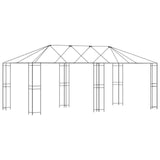 Gazebo Frame 6 x 3 m Black Steel 3376006