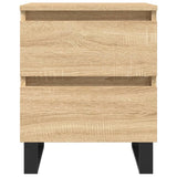 Bedside Cabinets 2 pcs Sonoma Oak 40x35x50 cm Engineered Wood 826899