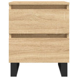 Bedside Cabinet Sonoma Oak 40x35x50 cm Engineered Wood 826898
