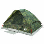 Camping Tent Dome 4-Person Camouflage Waterproof 4009644