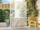 Privacy Screen 100 x 50 x 180 cm Steel White 868571