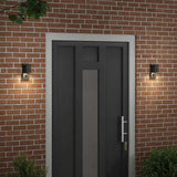 Outdoor Wall Lights 2 pcs Black 6.5 x 10.5 x 16 cm 4005990