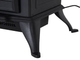 Electric Stove Heater with Realistic Flame Effect, 2000W Portable Indoor Freestanding Electric T3398P379088