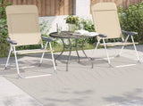 Area Rugs Square PALMERAS Cream 200 x 200 cm Polyester 42022630