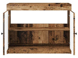 Bathroom under Sink Cabinet Old Wood 56 x 37.5 x 81 cm 890072