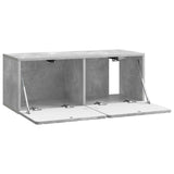 Wall-Mounted TV Cabinet Concrete Grey 78.5 x 31 x 30 cm 898378