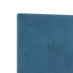 ZNTS Bed Frame in Dark Blue Velvet, 90x190 cm 3344913