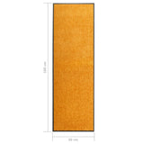 Doormat Washable Orange 60x180 cm 323453