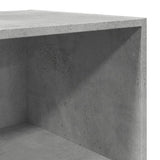 Highboard Concrete Grey 45x41x185 cm Engineered Wood 3281676