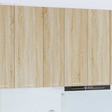 Hanging Cabinet Sonoma Oak 30 x 31 x 100 cm Engineered Wood 884332