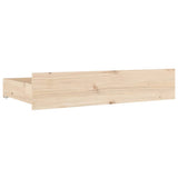 Bed Frame without Mattress with Drawers Double 3103544