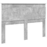 Headboard with Headboard Concrete Grey 150 cm Engineered Wood 887444