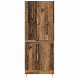 Highboard Old Wood 69.5 x 34 x 180 cm Engineered Wood 3415802