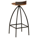 Bar Chairs 2 pcs Solid Reclaimed Wood 245264