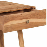 Desk 100x51x76 cm Solid Acacia Wood 247685